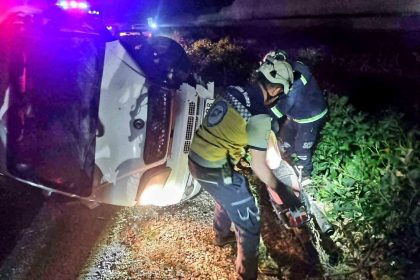 6 إصابات جراء حادث سير على طريق الشير بريف اللاذقية