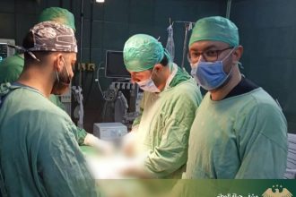 نجاح عملية إعادة زرع حالب معقدة في مستشفى جبلة الوطني